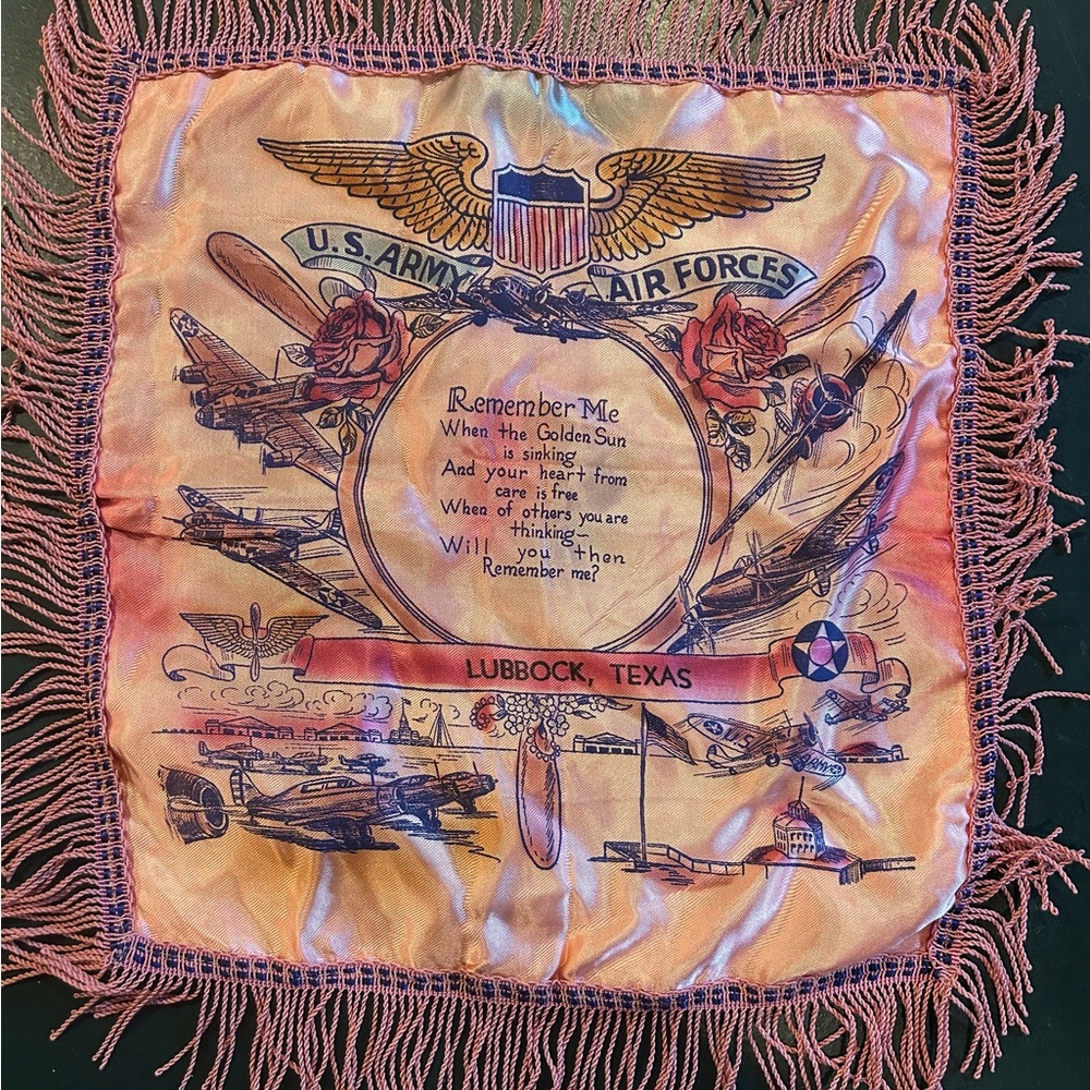 Vintage U.S. Army Air Forces pillow cover